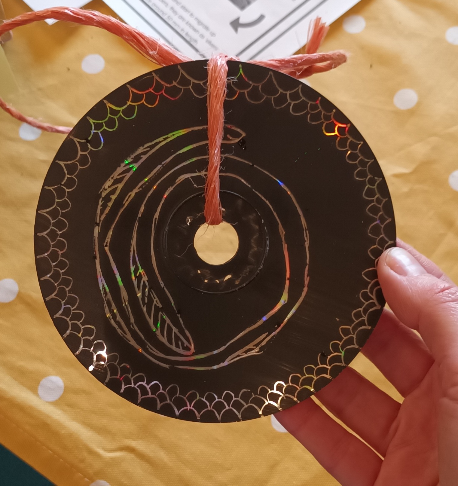 wild eel sun catcher