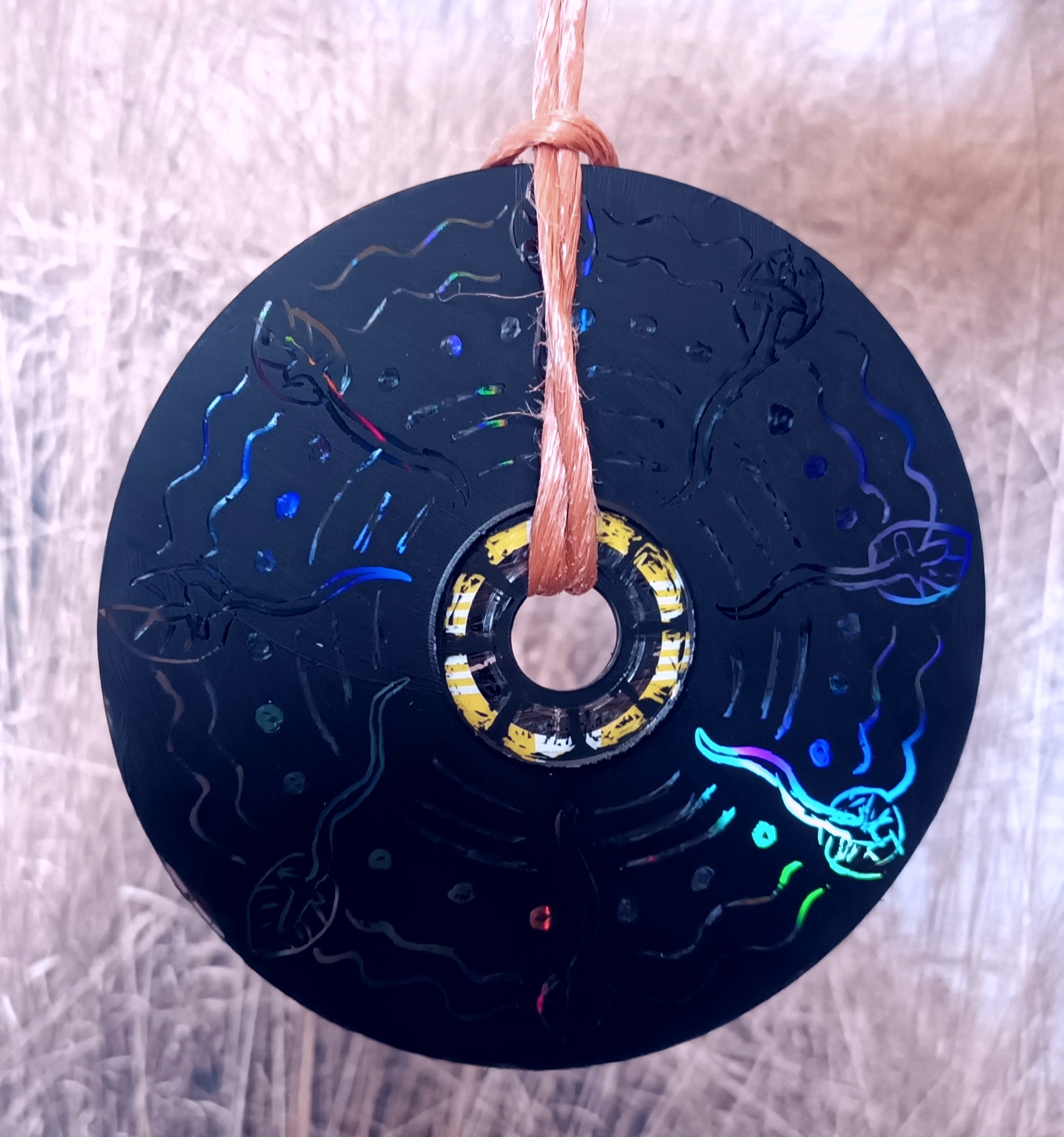 wild eel sun catcher 